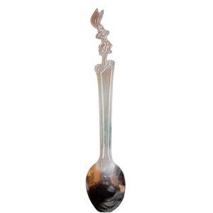 Nestle Quik Bunny Spoon Vintage 7.5" Stainless Steel‎ Chocolate Milk SKUH100